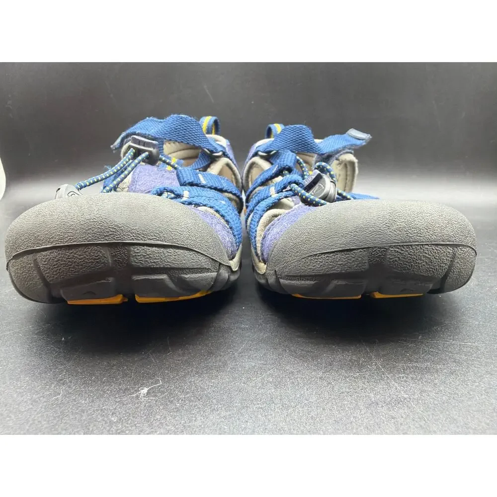 KEEN Newport H2 Youth Size 4 Blue Waterproof Hiking Sport Sandals Washable